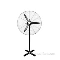 Ventilador de pie de pedestal de metal eléctrico negro Ventilateur